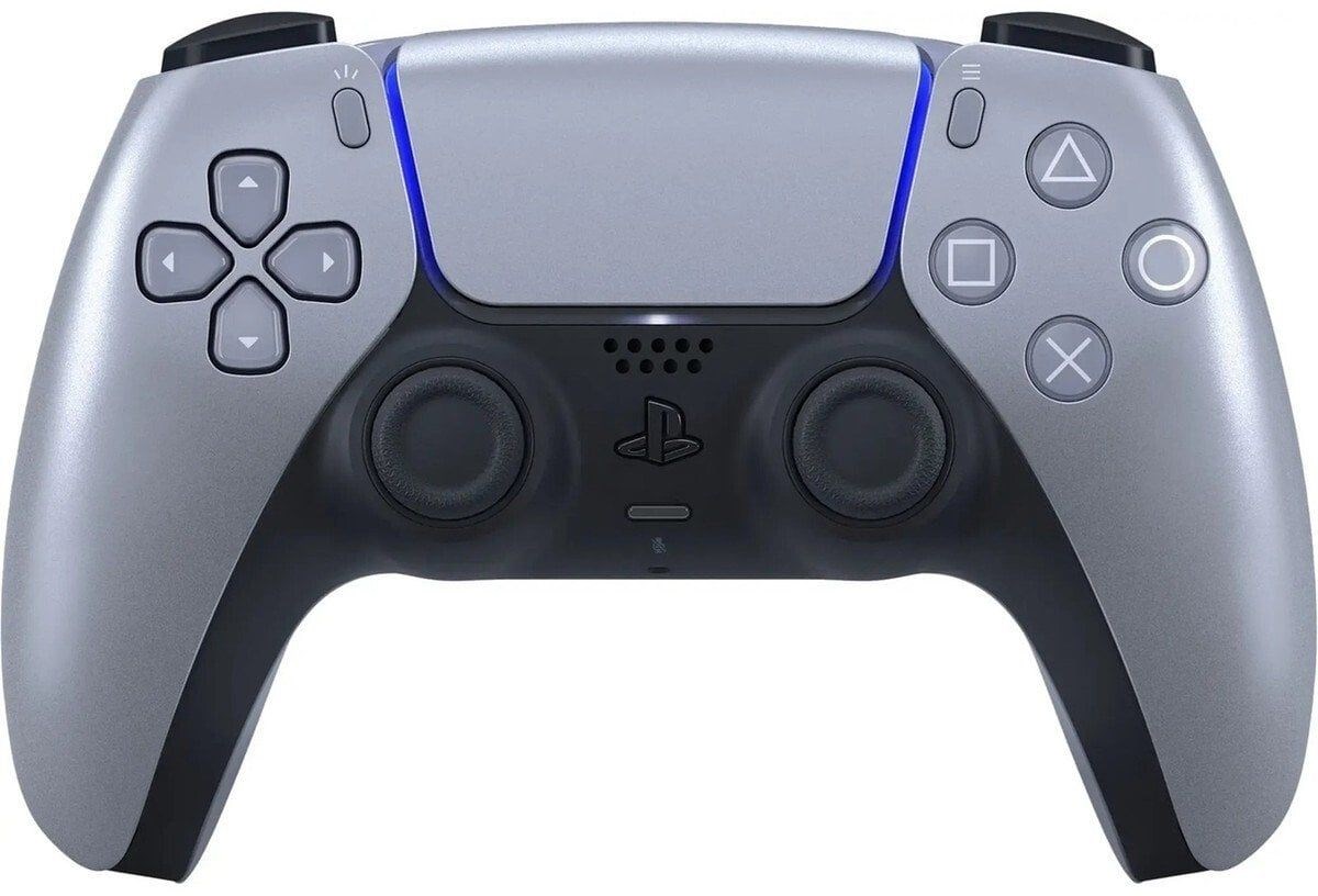 Kontroler bezprzewodowy Sony PlayStation 5 DualSense – srebrny — zdjęcie 1 z 5