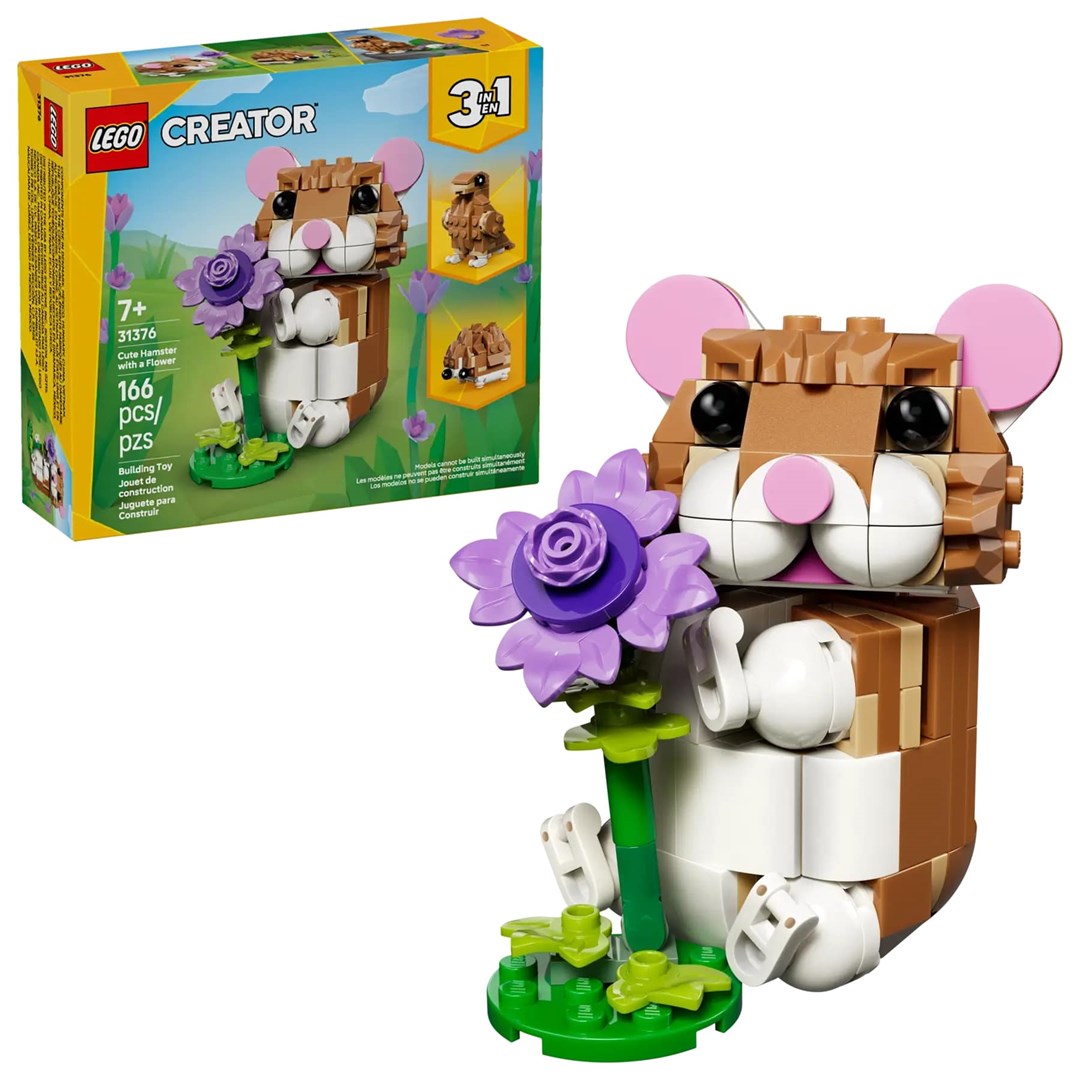 LEGO Creator 31376 Uroczy chomik z kwiatkiem — zdjęcie 1 z 8