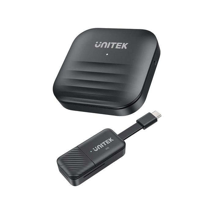 UNITEK Bezprzewodowy Nadajnik HDMI USB-C Czarny