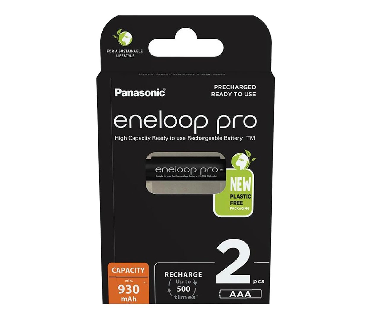 PANASONIC ENELOOP PRO AAA 930mAh 2 szt — zdjęcie 1 z 2
