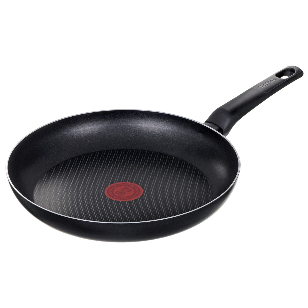 Patelnia TEFAL Simple Cook 28 cm B55606 - Uniwersalna, Thermo-Spot — zdjęcie 1 z 8
