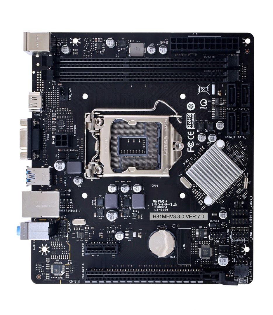 Płyta główna BIOSTAR H81MHV3 3.0 Socket-1150 — zdjęcie 1 z 4