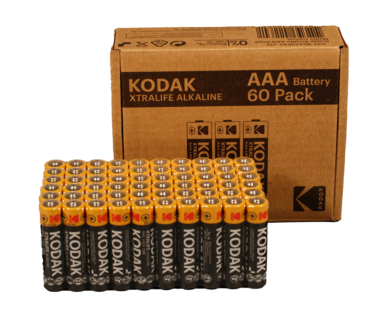 KODAK BATERIE ALKALICZNE XTRALIFE AAA 60 Szt