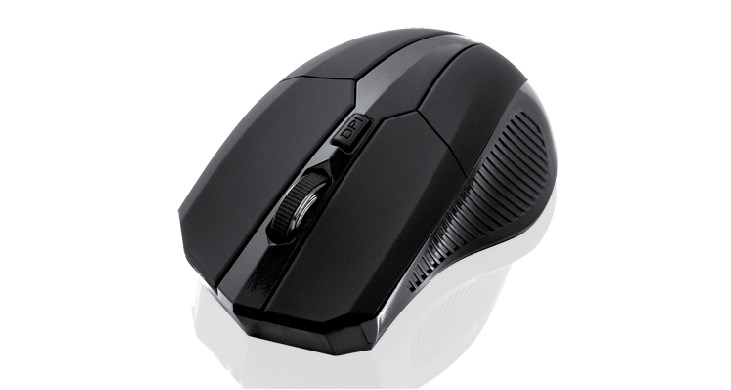 Mysz IBOX i005 Pro IMLAF005W, czarna, 1600 DPI — zdjęcie 1 z 4