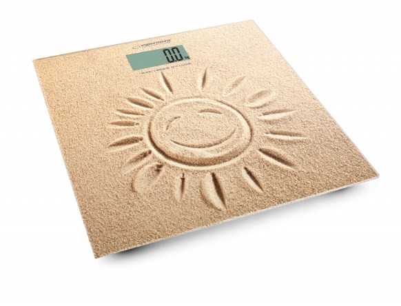 Waga łazienkowa Esperanza Sunshine EBS006 (kolor piaskowy) — zdjęcie 1 z 4