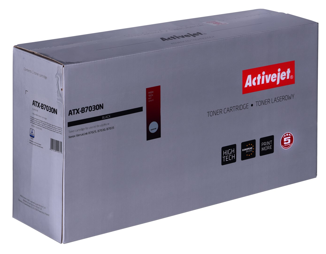 Activejet ATX-B7030N Toner, 15000 stron, czarny — zdjęcie 1 z 2