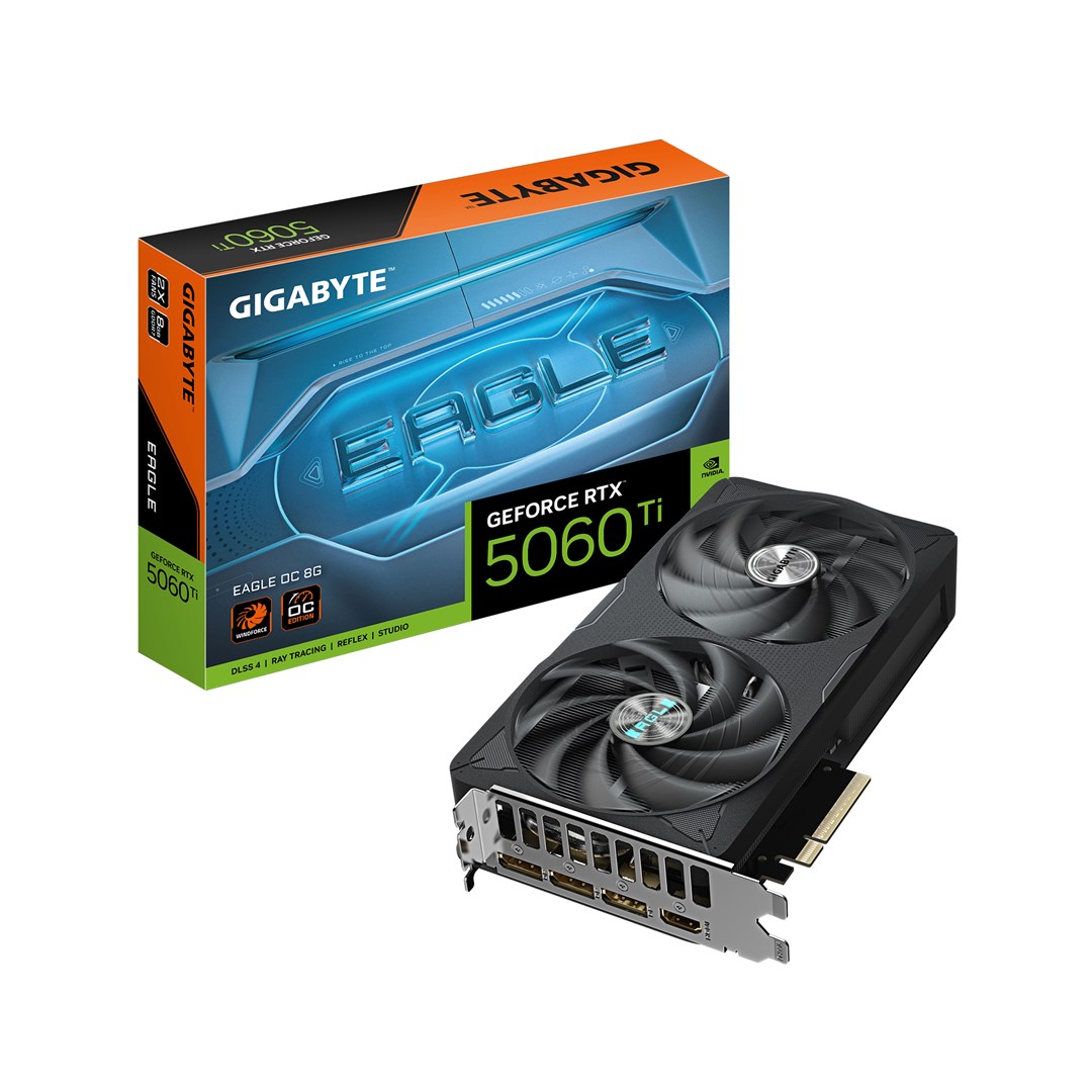Karta graficzna Gigabyte GeForce RTX 5060 Ti EAGLE OC 8GB — zdjęcie 1 z 7