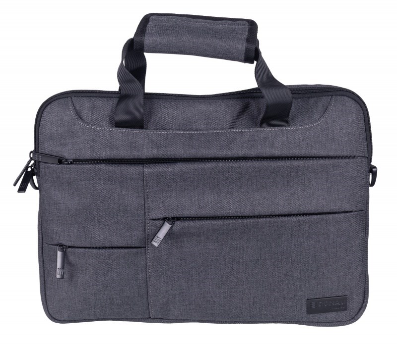 DONAU TRAVEL Torba na laptopa Budapest, 14", 3l, szara — zdjęcie 1 z 8