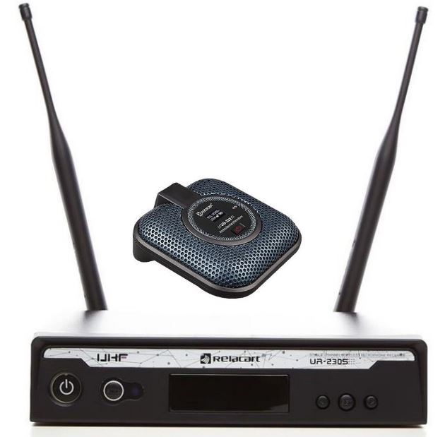 RELACART UR-230S UB-222 Zestaw Mikrofonu Bezprzewodowego — zdjęcie 1 z 3