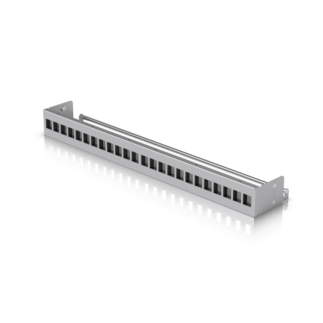 Patch panel Ubiquiti 24-Port Blank Keystone 1U — zdjęcie 1 z 6