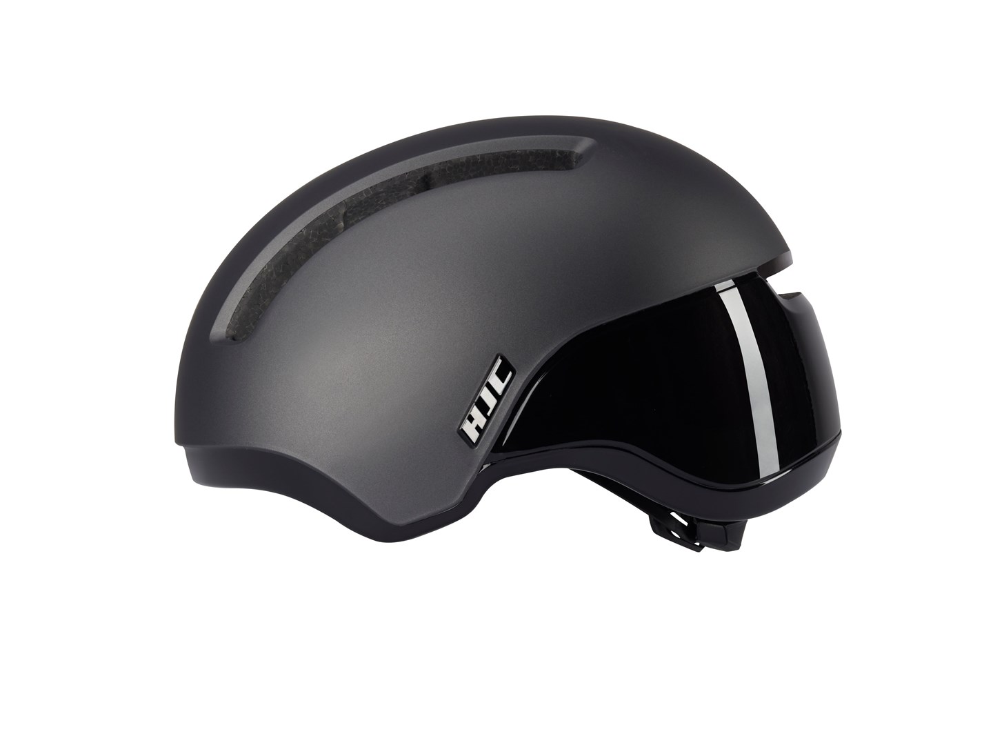 Kask Rowerowy HJC CALIDO Szaro-Czarny Mat — zdjęcie 1 z 8