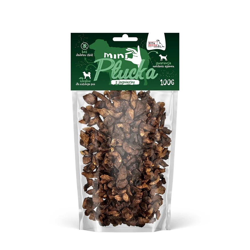 SYTA MICHA mini płucka jagnięce 100g