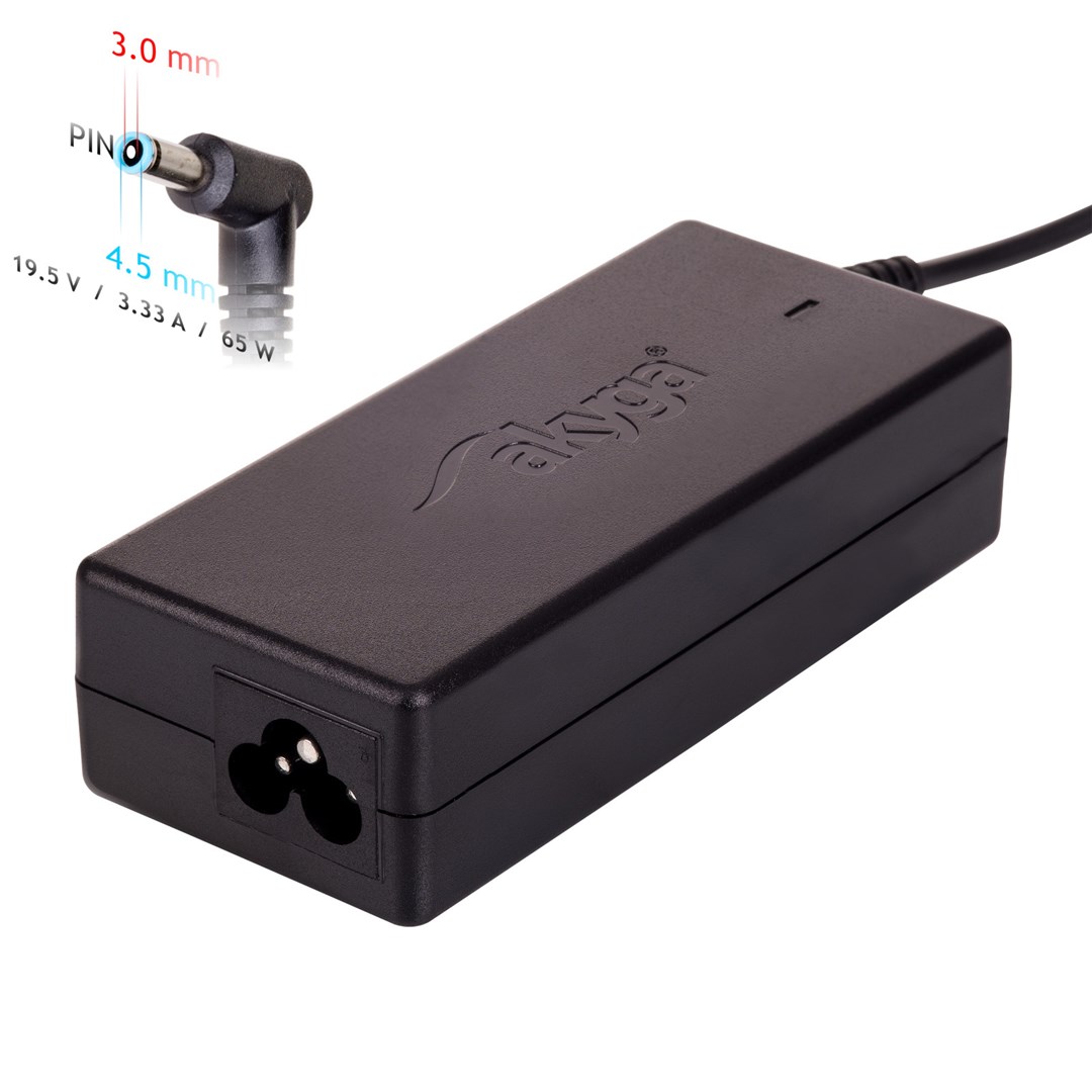 Zasilacz Akyga AK-ND-25 dla Compaq, HP (65W) — zdjęcie 1 z 6