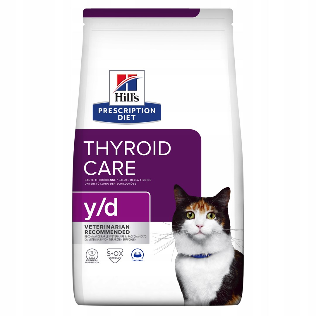 HILL'S Thyroid Care y/d - sucha karma 1,5 kg