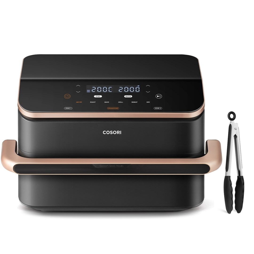 Frytkownica Cosori Twinfry Dual Air CAF-TF101S-AEU, 2800W, 10l, 6 programów — zdjęcie 1 z 8