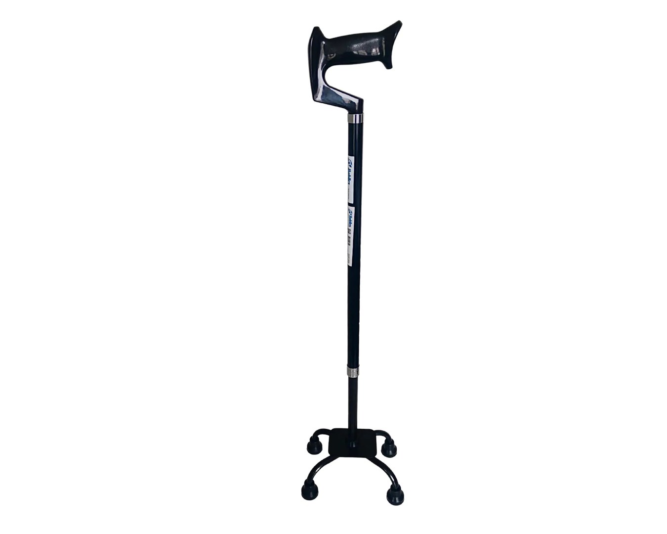 Laska inwalidzka czwórnóg quad cane z aluminium — zdjęcie 1 z 4