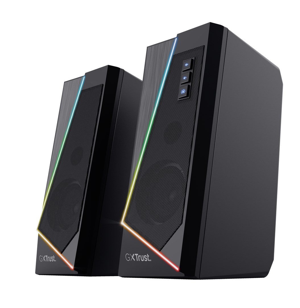 Głośniki Trust GXT 609 ZOXA RGB Illuminated Set Black — zdjęcie 1 z 5