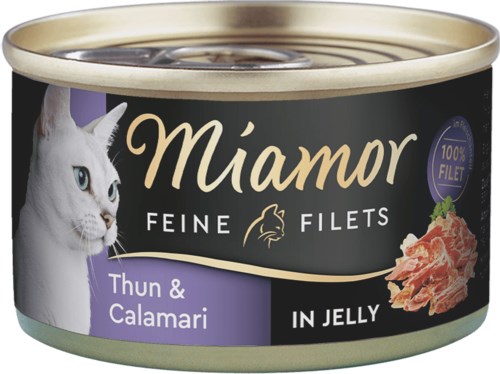 MIAMOR Feine Filets - Tuńczyk z Kalmarem 100g