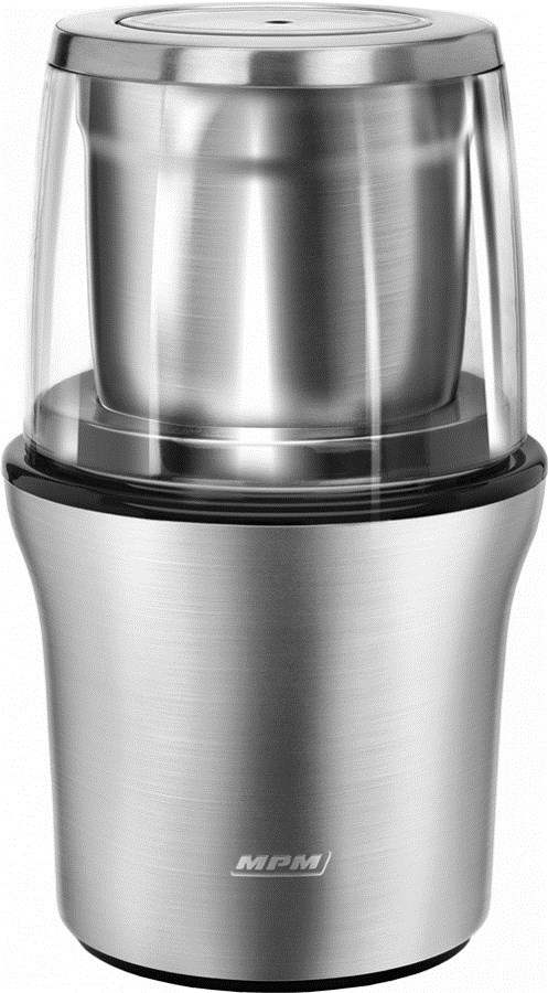 Młynek i rozdrabniacz 2w1 MPM MMK-06M inox, 200W — zdjęcie 1 z 4