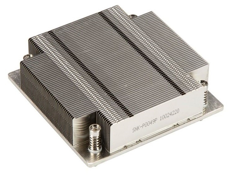 Chłodzenie CPU Supermicro SNK-P0049P 1U pasywne — zdjęcie 1 z 3