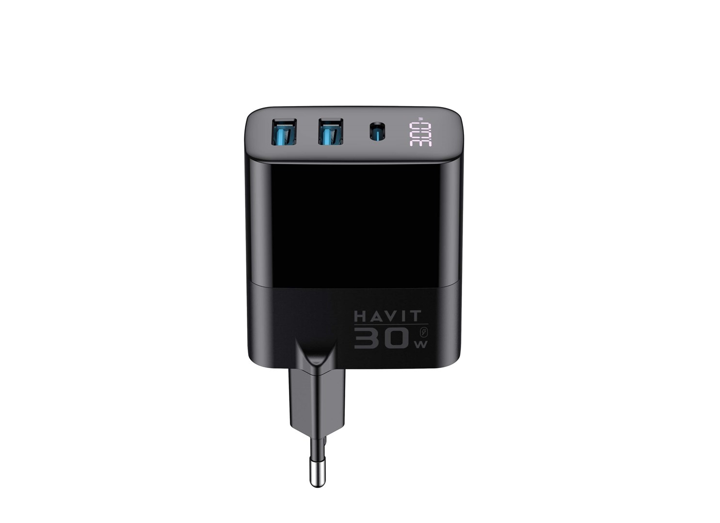 Ładowarka Havit UCLE001 EU USB-A1+USB-A2+USB-C — zdjęcie 1 z 6
