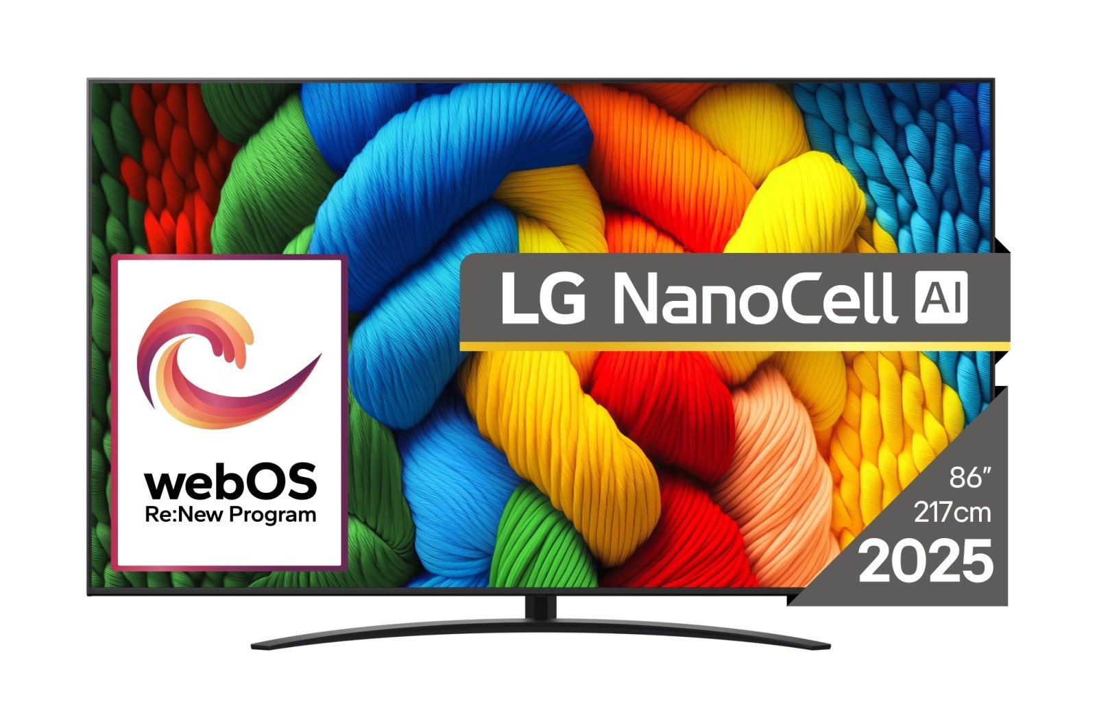 Telewizor LG NanoCell 86NANO81A3A 86'' 4K Ultra HD — zdjęcie 1 z 8