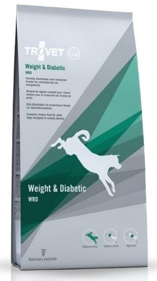 TROVET Weight & Diabetic WRD - sucha karma 3 kg