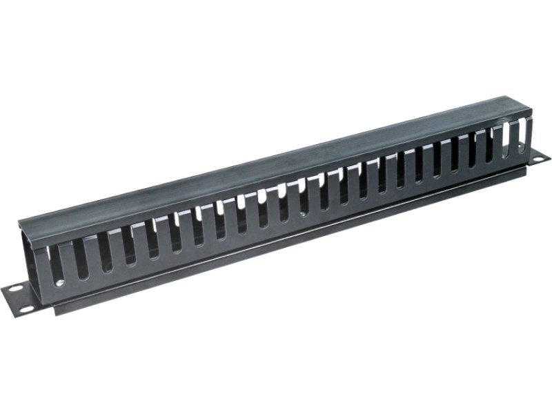 Alantec Organizator kabli 1U 19 z pokrywą maskującą