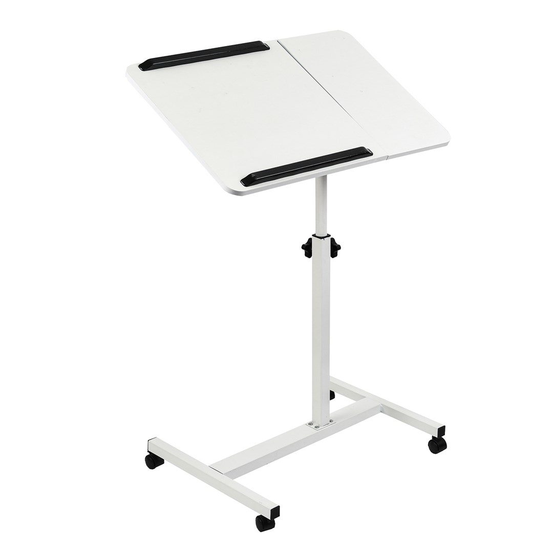 MACLEAN MOBILNE BIURKO MC-121 W, 59-89cm, Białe — zdjęcie 1 z 8