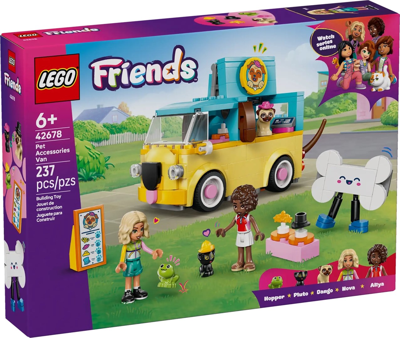 LEGO Friends 42678 - Zestaw Furgonetka dla Zwierząt — zdjęcie 1 z 8