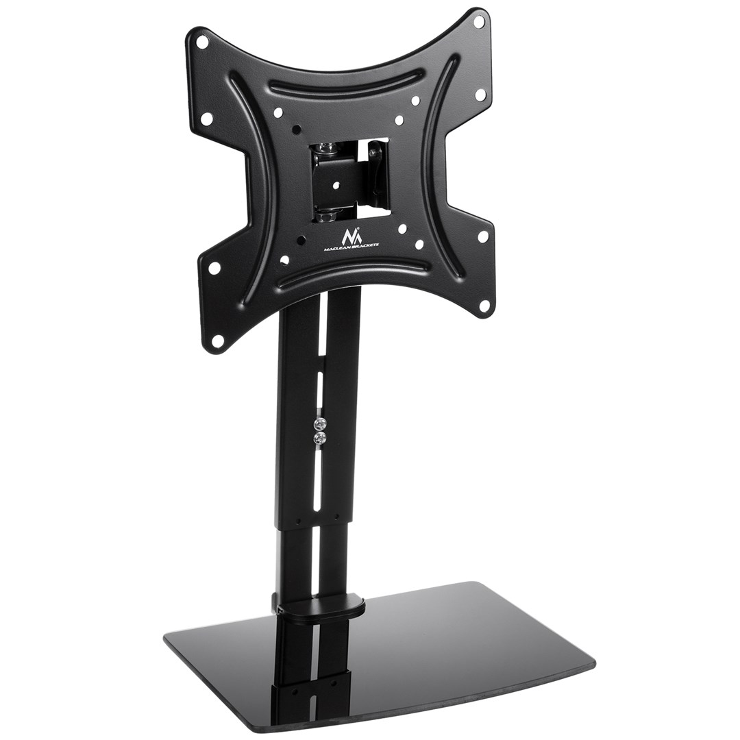 MACLEAN UCHWYT MC-451 Z PÓŁKĄ DO TV — zdjęcie 1 z 8