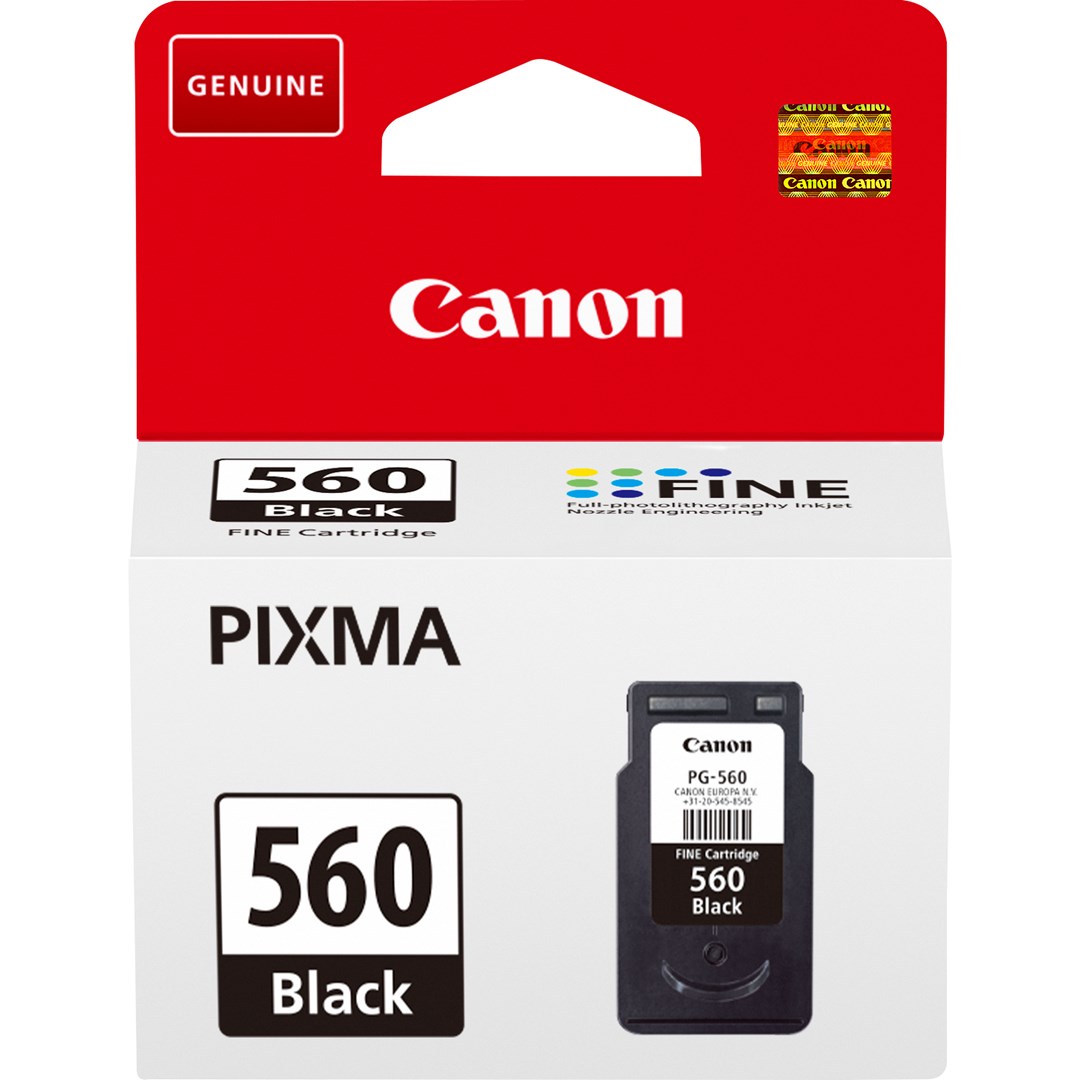 Tusz Canon czarny PG-560, 180 stron, 7,5 ml