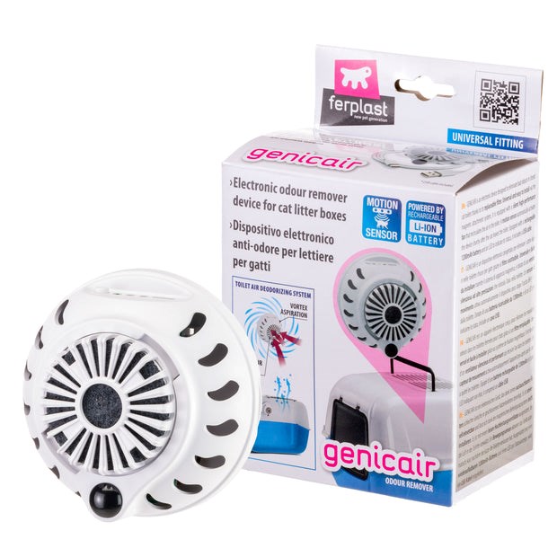 FERPLAST GENICAIR Wentylator/Odświeżacz Kuwety — zdjęcie 1 z 8