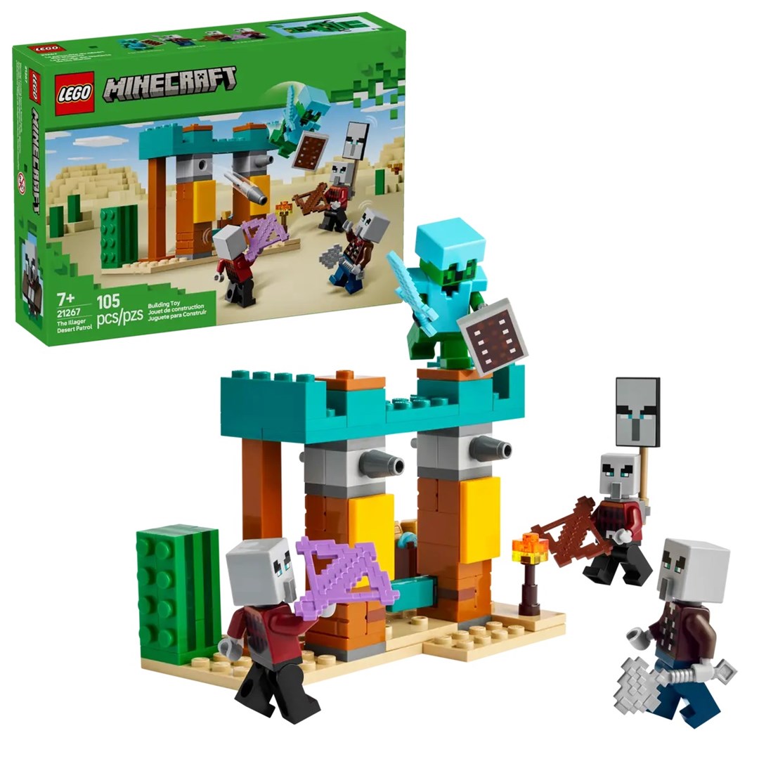 LEGO Minecraft 21267 - Pustynny patrol złosadników — zdjęcie 1 z 8