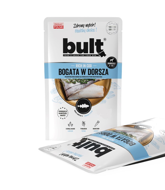 BULT mielonka bogata w dorsza saszetka 100g