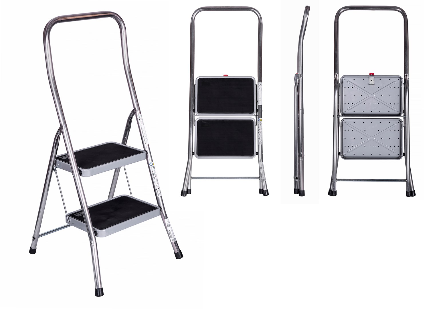 Drabina 2 stopniowa aluminiowa Krause 130860 — zdjęcie 1 z 8