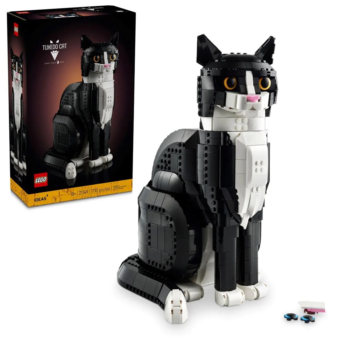 LEGO Ideas - Biało-czarny kot 1710 elementów — zdjęcie 1 z 8