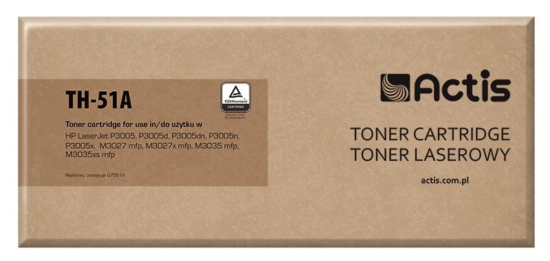 Actis TH-51A Toner Zamiennik HP 51A, 6500 stron, czarny