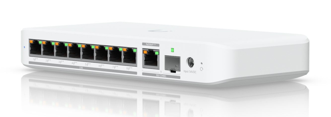 Switch Ubiquiti UniFi 9p PoE Managed Multigigabit/10G — zdjęcie 1 z 7