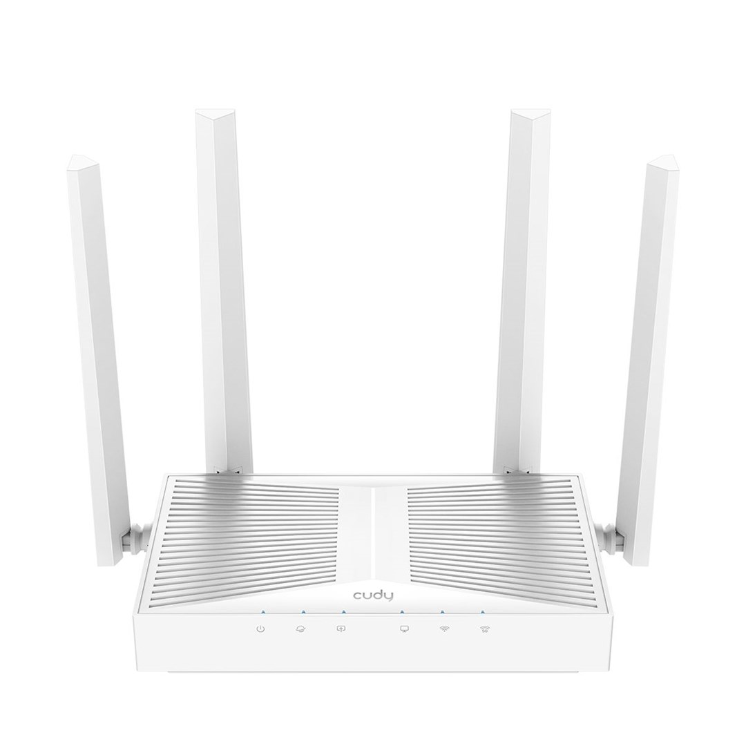 Router CUDY WR3000E - Biały, LED — zdjęcie 1 z 2