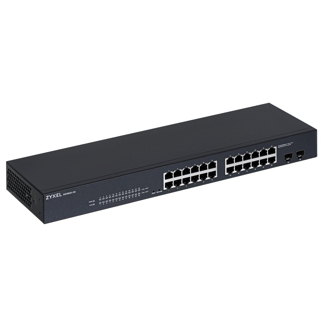 Switch Zyxel GS1900-24 26p Zarządzany Gigabit — zdjęcie 1 z 4