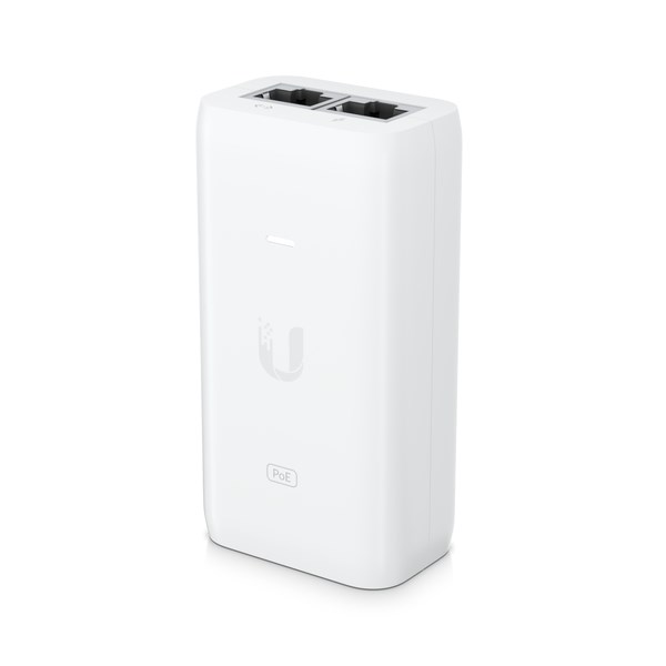 Injector PoE Ubiquiti U-PoE 15W Biały — zdjęcie 1 z 5