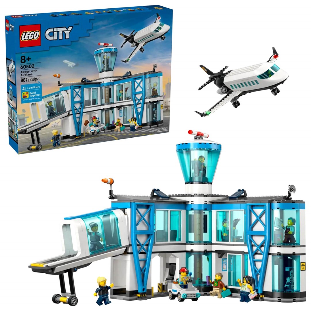 LEGO City 60502 - Lotnisko z samolotem — zdjęcie 1 z 8