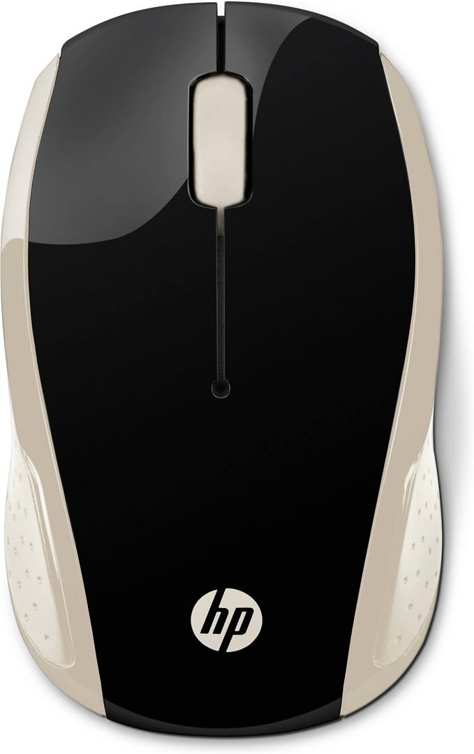 Mysz HP Wireless Mouse 200 Silk Gold czarno-złota — zdjęcie 1 z 6