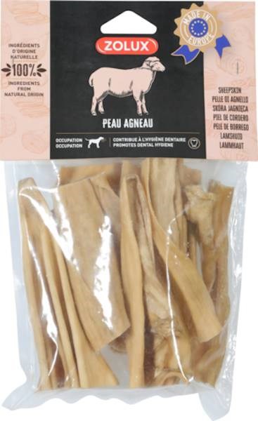 ZOLUX Przysmak naturalny Skóra jagnię 200g