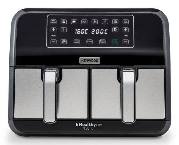 Frytownica beztłuszcz KENWOOD AirFryer HFM20.000MB, 8 l, 200°C — zdjęcie 1 z 6