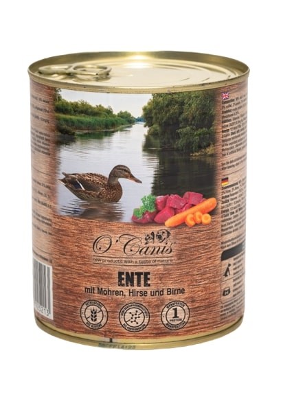 O'CANIS Kaczka, proso, marchew - 800 g