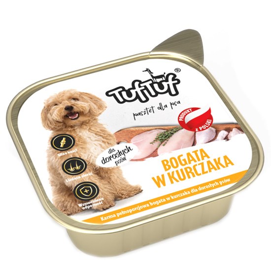 Tuf Tuf Pasztet drobiowy alupak 300g — zdjęcie 1 z 3