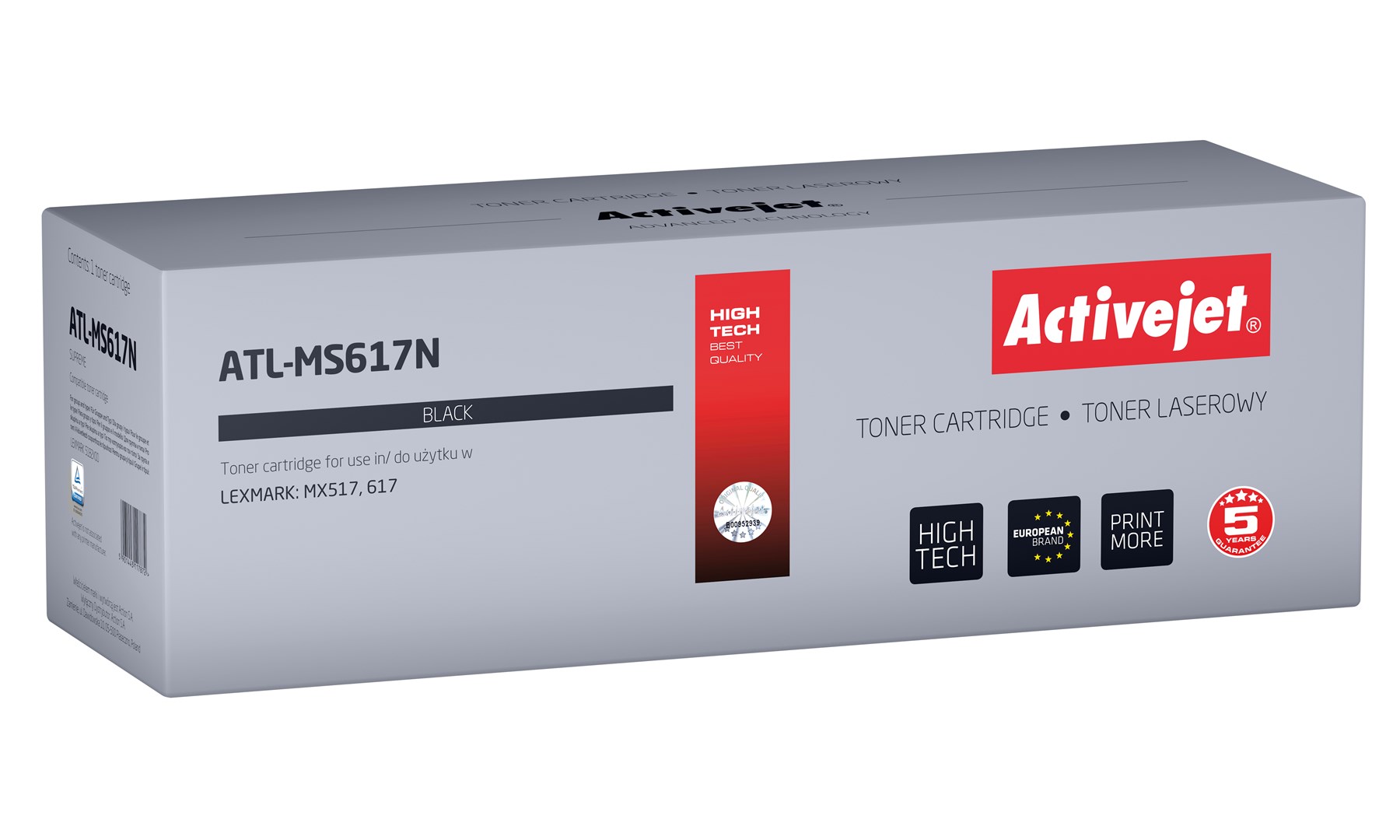 Activejet ATL-MS617N Toner Zamiennik Lexmark 51B2X00