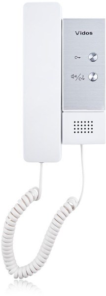 Unifon VIDOS DUO U1010 - Domofon Biały — zdjęcie 1 z 2